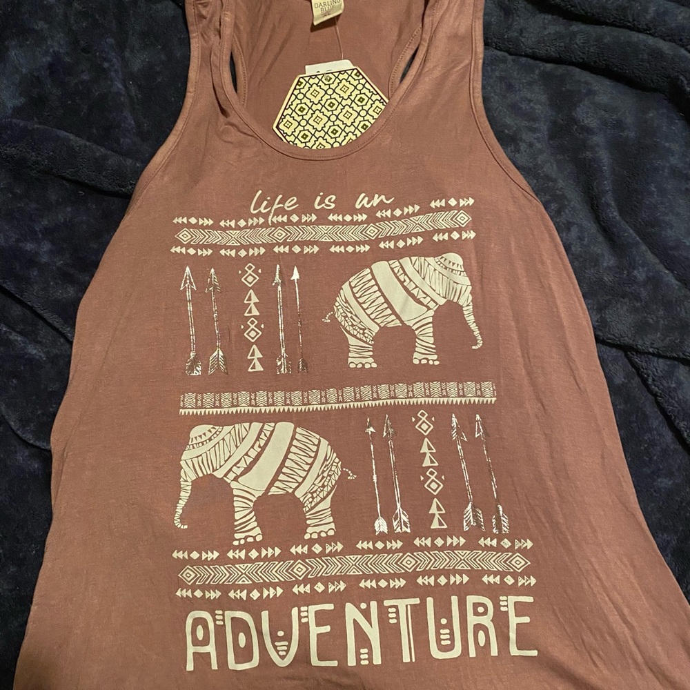 Flowy elephant top